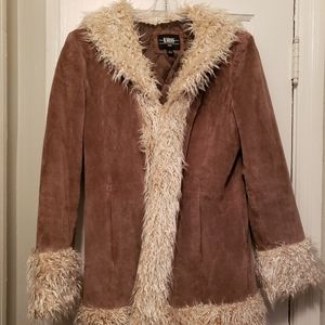 "Almost Famous" suede jacket